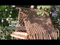 DIY Macrame Bird House, macramé bird feeder Tutorial