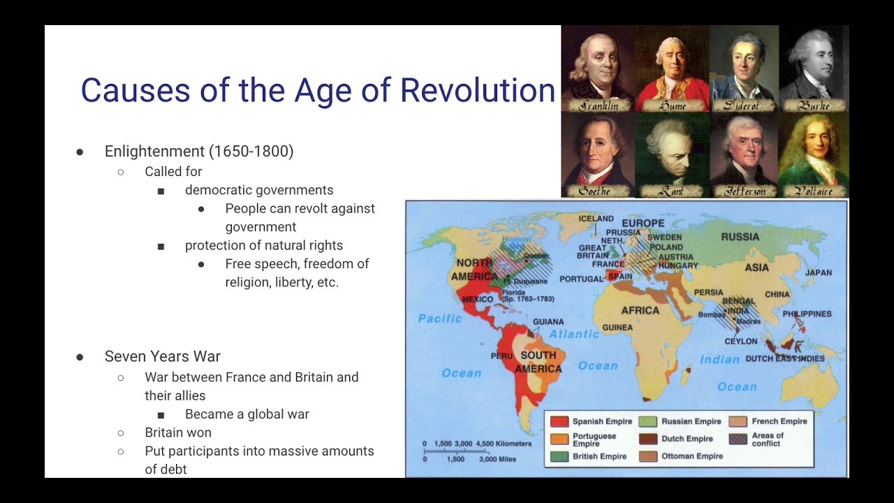 Age Of Revolutions Lecture YouTube Age Of Revolutions Lecture YouTube