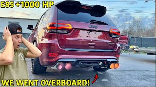 Picking Up Our 1000 HP TRACKHAWK!!! It Does All Wheel Drive Burnouts!!! by goonzquad 727,789 views 2 months ago 18 minutes