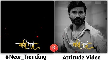 Attitude video editing in kinemaster || new video editing kinemaster || kinemaster new video editing
