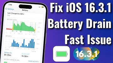 How To Fix iOS 16.3.1 Battery Draining Fast After Updating