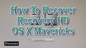 How To Recover Recovery HD Partition in OS X Mavericks