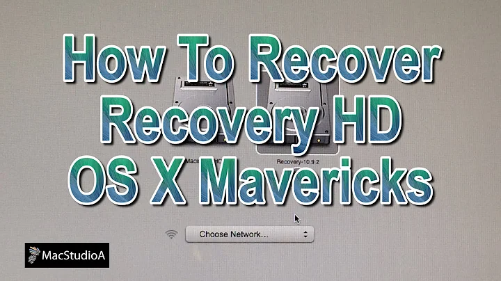 How To Recover Recovery HD Partition in OS X Mavericks