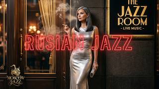 🖤 Dark Russian Jazz Cafe | Атмосфера Мафии и Ночного Бара // Rusian Jazz Chill Vibes
