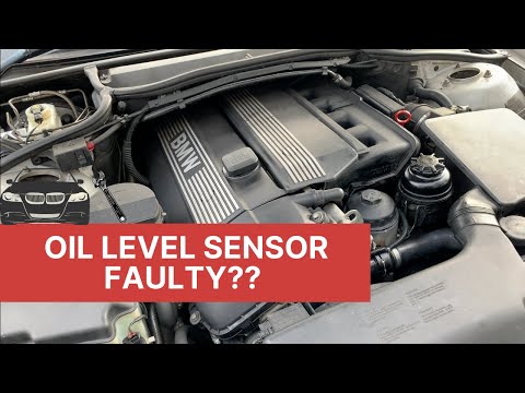 BMW 3 Series E46 - How To Change The Oil Level Sensor And Oil & Filter