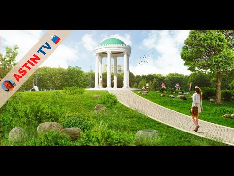 Vídeo: Embassament De Jardins Al Centre De Moscou