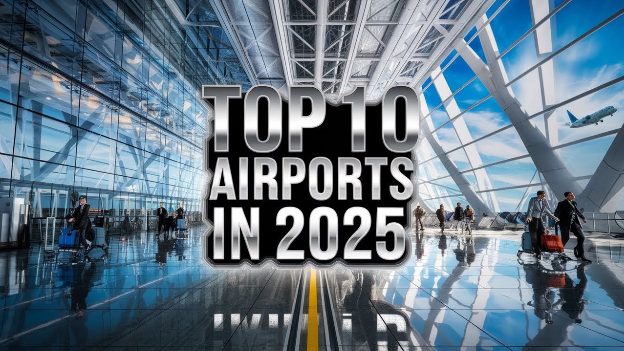 Top 10 Busiest Airports in 2025 l Top Ranking Airport in 2025 l Best