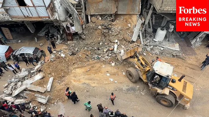 Teams In Gaza Dig Through Rubble After Winter Storms Cause Homes Bombed By Israel To Collapse