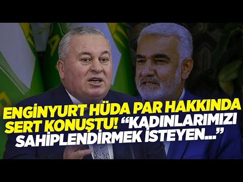 Cemal Enginyurt HÜDA PAR Hakkında Sert Konuştu! “Kadınlarımızı Sahiplendirmek İsteyen...” | KRT