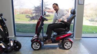 Mobility Scooters  A Quick Look at the TGA Vita Range Tga Vita Sport 8mph Mobility Scooter Video Review