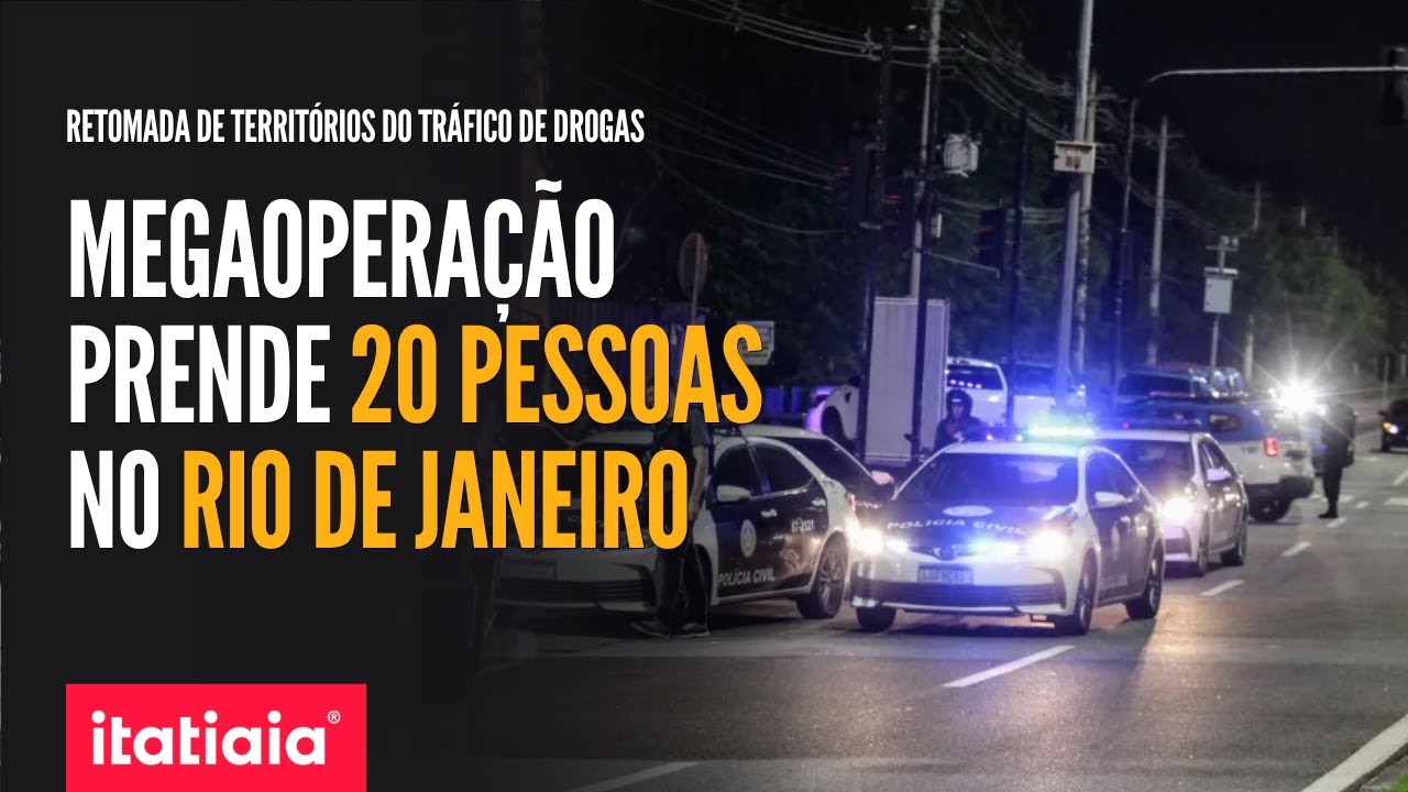 MEGA-OPERAÇÃO PRENDE PELO MENOS 20 PESSOAS NO RIO DE JANEIRO! - YouTube