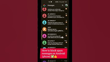 How to block spam messages on your android phone ✅👍 #viralvideo #manipur