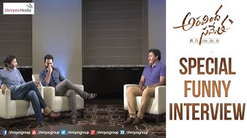 Aravindha Sametha Movie Team Funny Interview || Jr Ntr || Trivikram | Sunil
