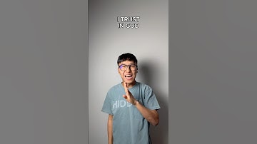 ASL of "Trust In God" by Elevation Worship #asl #trustingod #deaf #deafsignlanguage #shorts