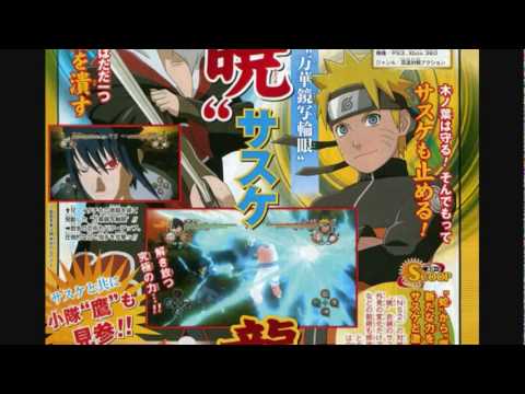 Naruto Shippuden Ultimate Ninja Storm 2 - Mangekyo Sasuke and Team Hebi Scan HD