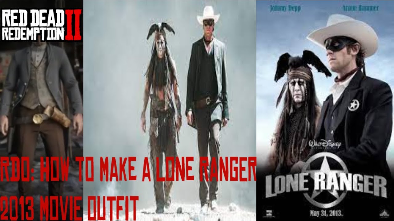 RDO: How to Make a Lone Ranger 2013 Movie Outfit - YouTube