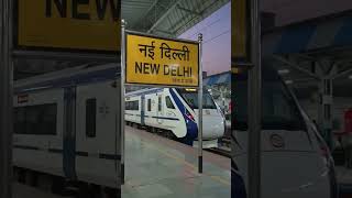 New Delhi railway station #vande bharat #short #video