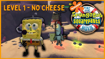 The Spongebob Squarepants Movie Game: Level 1 -  No Cheese Walkthrough
