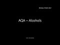 Aqa 35 alcohols revision
