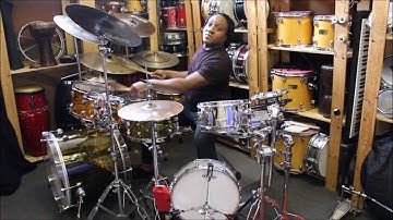 4 way coordination based on 5 beat cycle /Independence