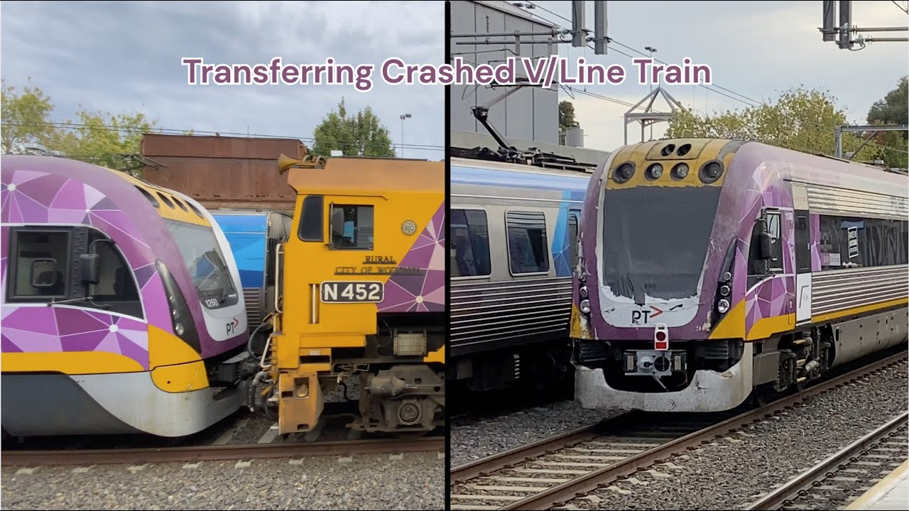 Transferring Crashed V/Line Trains