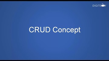 Digiterry - CRUD Concept Explained