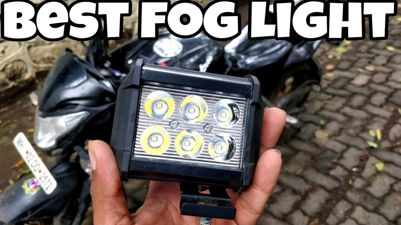 How to install fog lights for motorcycles and scooters YouTube
