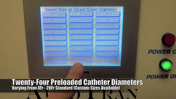 AutoTran, Inc. - AT-360 Servo Driven 360 Degree Catheter/Tube Pad Printer)