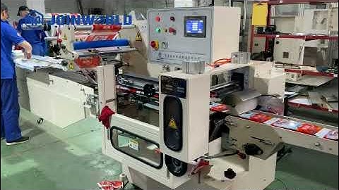 Baby diaper flow wrap machine 1-4 counts/bag, Baby diaper bagging machine ZHA-450S