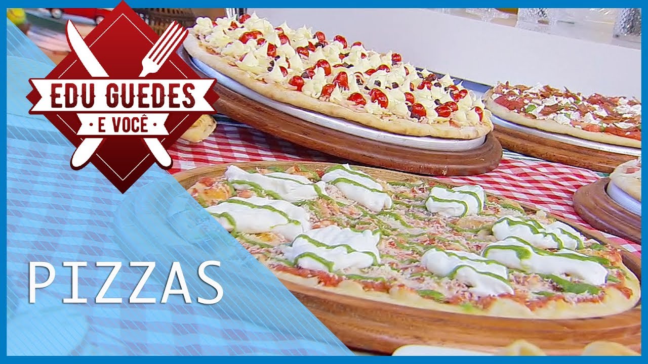 Convidado de Edu Guedes ensina receitas de pizza