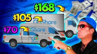 How You Can Make $168 An Hour Driving For GoShare! (Six-Figure Side Hustle!)