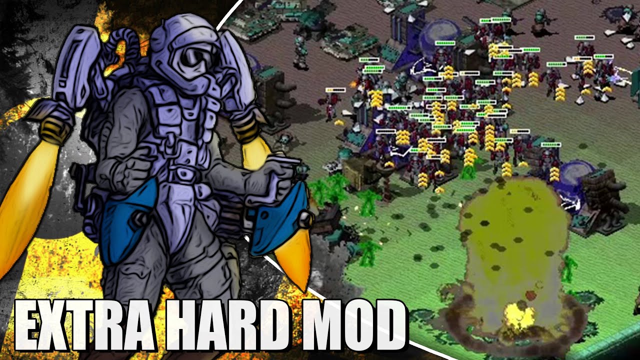 Red Alert 2 - Natural Units Galore! - Extra Hard Mod - YouTube