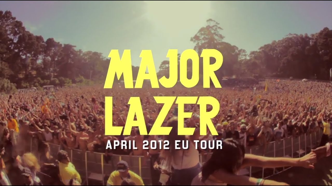 major lazer tour uk