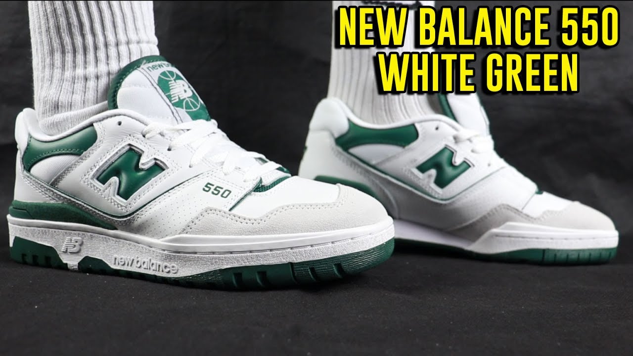 new balance 550 on feet