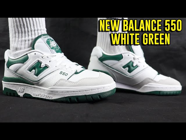 IS THE NEW BALANCE 550 WHITE GREEN WORTH IT?! ON FEET 