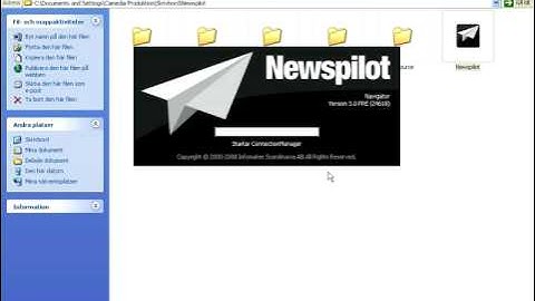 Newspilot Editorial workflow - start