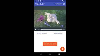 Video To GIF Converter - Convert video file to GIF file for Android screenshot 1