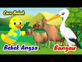 Lagu Anak ❤️ Bangau oh Bangau Dan Potong bebek Angsa !! Care Bebek