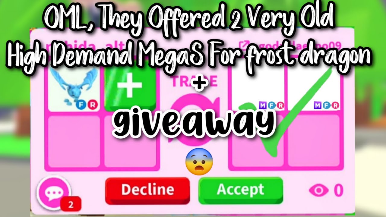 🌟INSANE Offers for Frost Dragon in Adopt Me! (Overpays?!)😱🍁