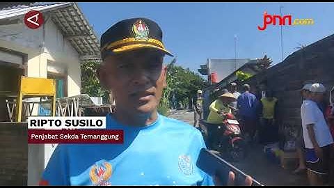 Angin Kencang Terjang Temanggung, 39 Rumah Warga Rusak