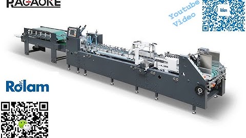 AS-A Automatic N/E/F flute folder gluer Ragaoke Rolam