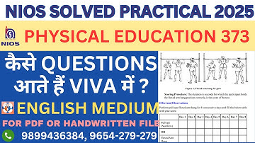 nios physical education practical file class 12 2025|nios physical education and yoga practical file