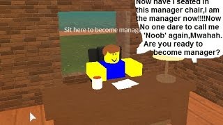 Roblox Work At A Pizza Place How To Become The Manager Patched Youtube - how to use manager in roblox pizza place