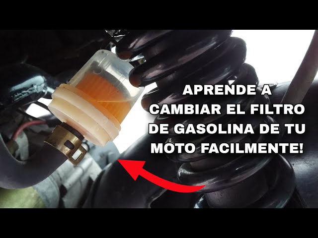 Filtro de gasolina universal para moto Italika Honda Yamaha