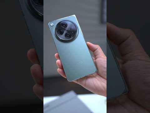 OPPO Find N3 is an immersive unboxing. One look at this big camera shows that it is very #shorts