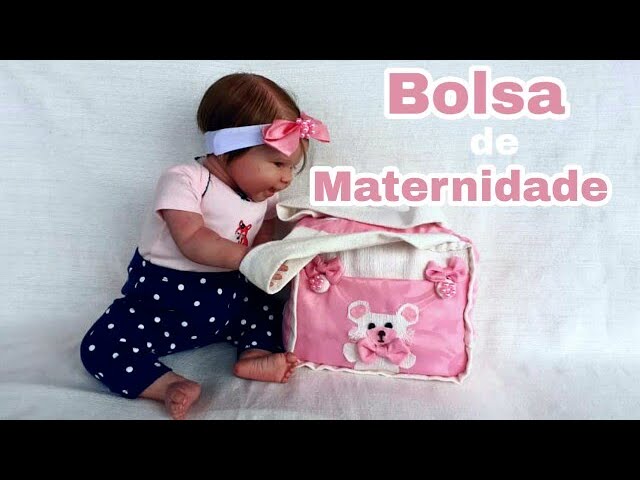 Bolsa Maternidade com Roupas para Boneca Bebê Reborn em Promoção é