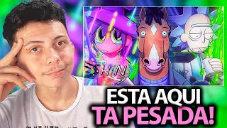 REACT Shiny - Vazio Constante | Bojack, Rick &amp; Clancy | Ft. @AniRap &amp; @AnnyTHN