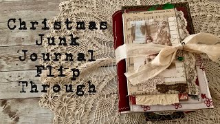 Christmas Junk Journal Flip Through