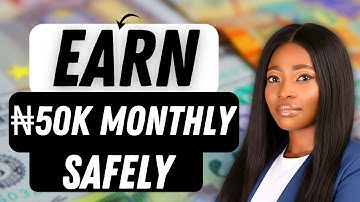 How to Earn ₦50K Monthly from Safe Investments (Updated 2025 Strategy) #bestinvestment 