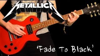 FADE TO BLACK by Metallica | Full Instrumental Cover by Karl Golden chords